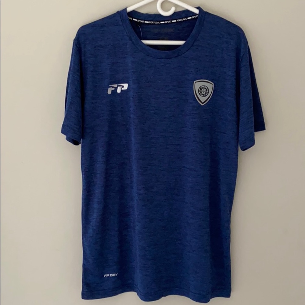New! Performance Sport Tee Blue Size L
